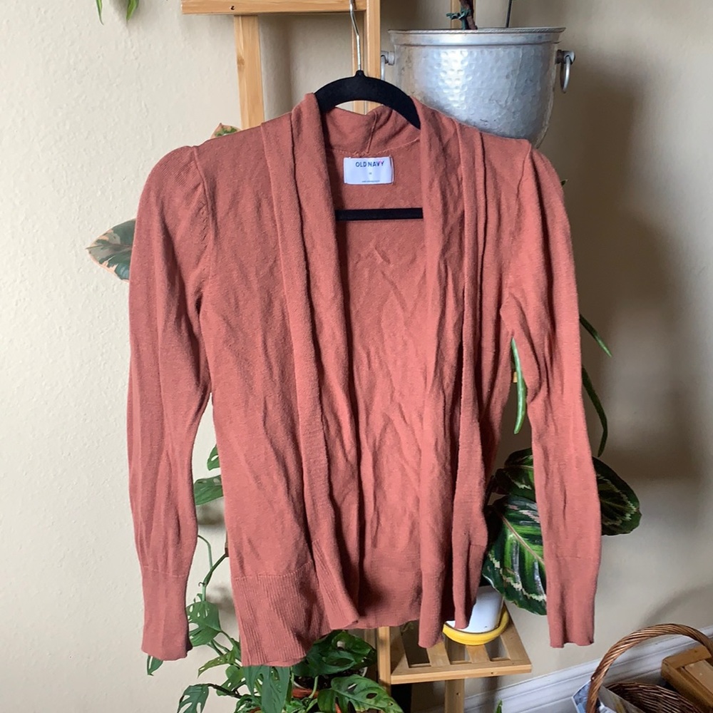 Soft Terracotta Cardigan